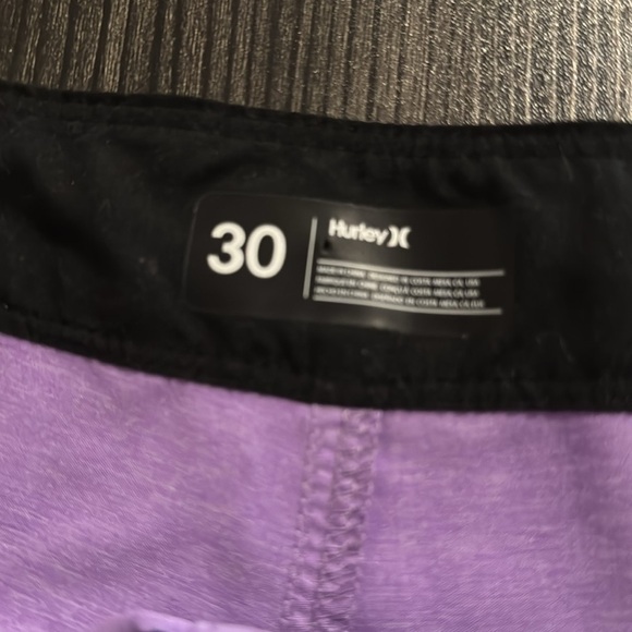 Hurley Men's Purple board Shorts - Picture 4 of 6